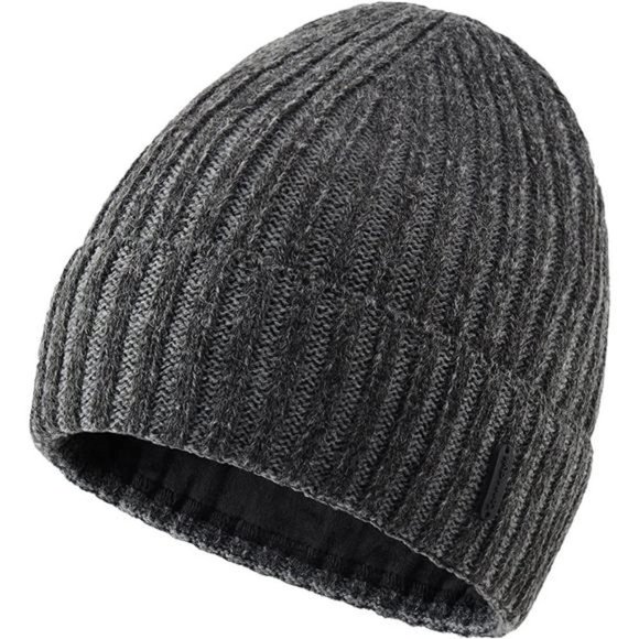 Other - Classic Men's Warm Winter Hats Dark Gray
